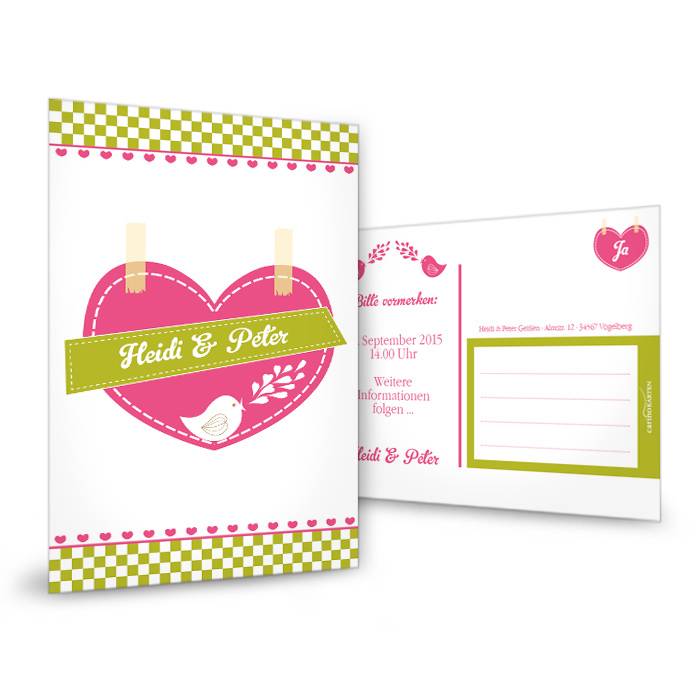 Save-the-Date PK 15 x 10 cm