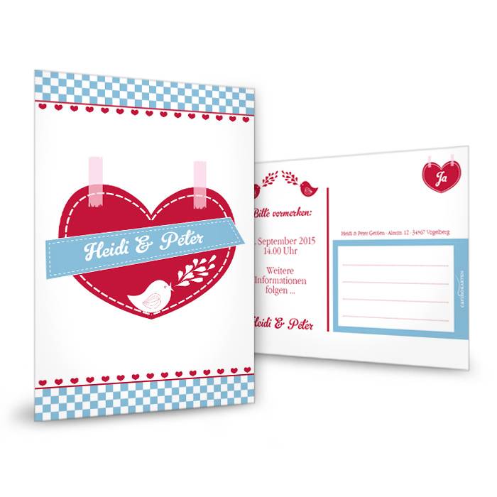 Save-the-Date PK 15 x 10 cm
