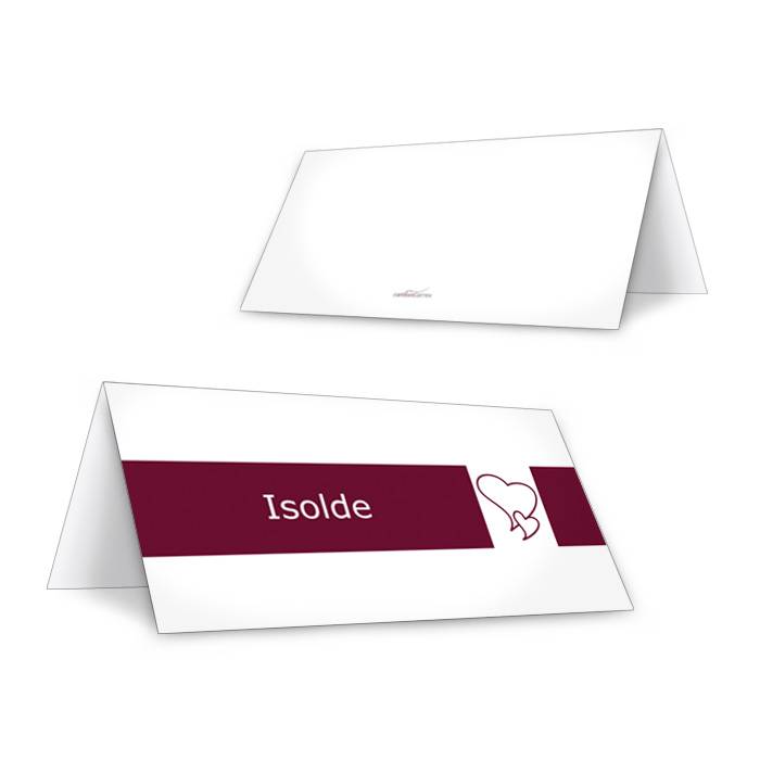 Tischkarte personalisiert